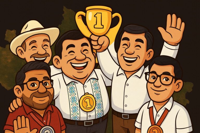 Javier Barroso, Nicolás Álavez, Felipe López Matus, Antonio Olmedo y Elso Pérez “El Biche” Son los 5 mejores Presidentes entre entre 86 autoridades de Oaxaca  — Ranking Hersalcop Septiembre del 2025